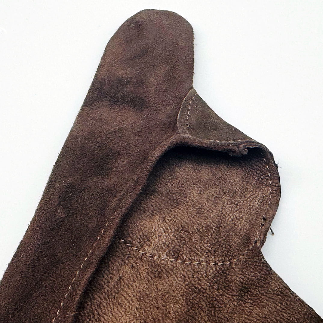 羊革 押し手カケ 焦茶 押し手 本革 S M L 焦げ茶 柔らかい 押手カケ ゆがけ カケ 保護 弓道 弓具 弓道用品 【J-210】 | ブランド登録なし | 09