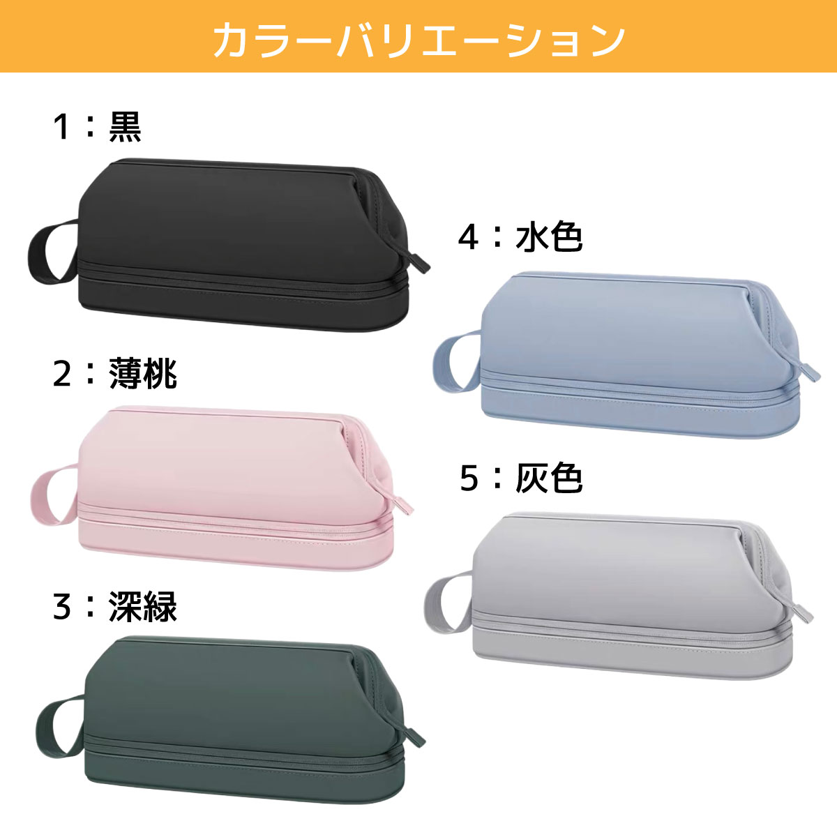 ゆがけ入れ 底部収納 全5色 カケ入れ 人工皮革製 収納 持ち運び 保護 弓具 弓道【J-212】 | ブランド登録なし | 08