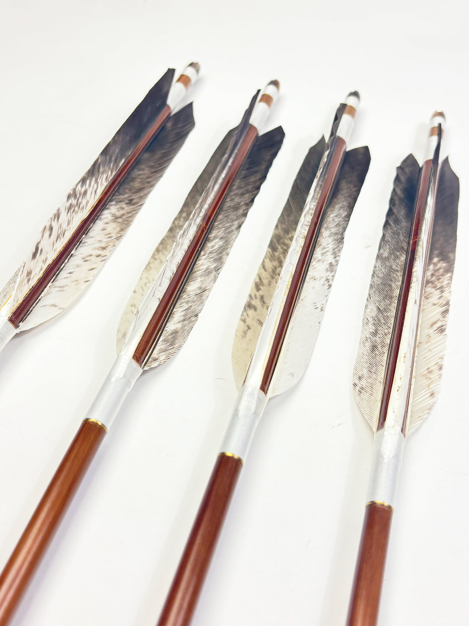 竹矢 フルオーダー製作 犬鷲手羽 上篦 6本組 受注生産品 オーダーメイド 【o-201】 弓道 弓具 矢 | ブランド登録なし | 02