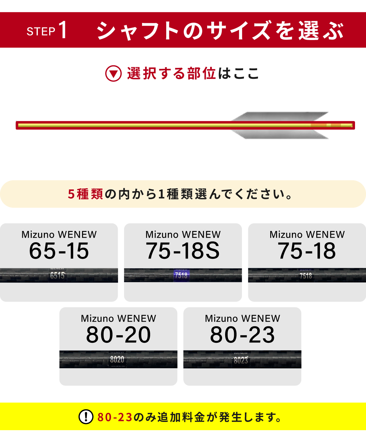 フルオーダー製作矢 Mizuno WENEW 黒尾羽 染抜き 6本組　サイズ(65-15/75-18S/75-18/80-20/80-23) 羽根(30種) 和紙巻き、矧ぎ糸 送料無料【O-258】弓道 矢 | MIZUNO | 02