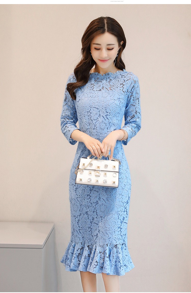 ワンピース レディース オシャレ レースワンピース 着痩せ 白ワンピース ロング丈 フレア結婚式ワンピース ワンピ おしゃれ お呼ばれ 上品 二次会 3 色 Ski9 Sami 通販 Yahoo ショッピング