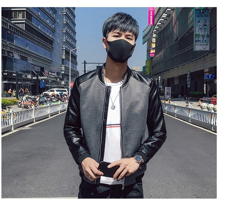 スタジャン メンズファション 19 春服 メンズジャケット ジップアップ ジャケット アウター お洒落 配色 Pu 5色 M 3xl Spksw0141 Sami 通販 Yahoo ショッピング スタジャン メンズファション 19 春服 メンズジャケット ジップアップ ジャケット アウター お洒落 配色 Pu 5色 M 3xl Spksw0141 Sami 通販 Yahoo ショッピング