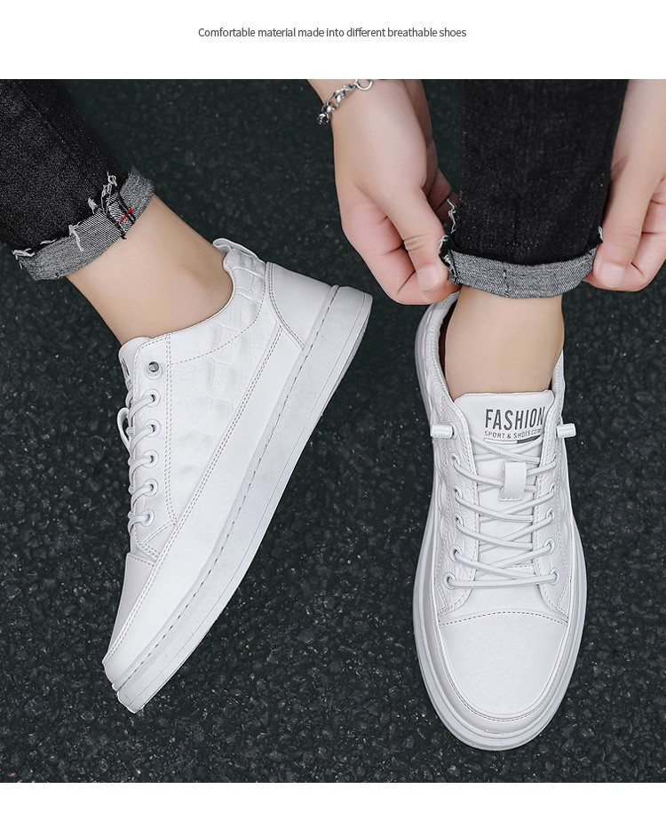 セール 登場から人気沸騰 スニーカー メンズ 40代 黒 白 シューズ Pu 靴 トレーニング 旅行 おしゃれ 30代 50代 韓国風 カジュアル 22 Syga Es