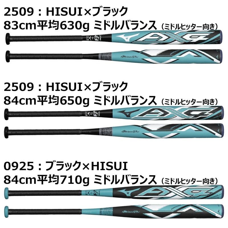 MIZUNO（ミズノ） [7月発売] ミズノプロ ソフトボール バット 12インチ