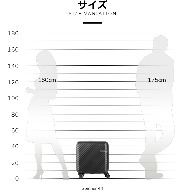 74％以上節約 Samsonite Stem ステム スピナー44 キャリーケース tdh