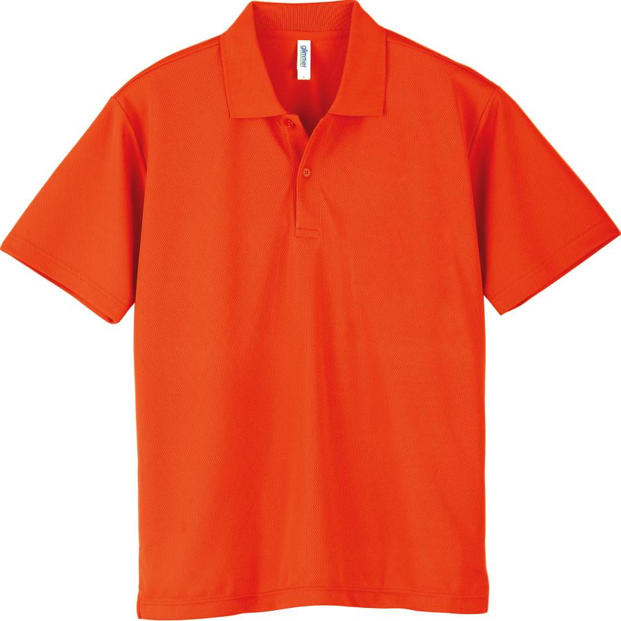 4.4ozドライポロシャツ カラー2 glimmer グリマー SS S M L LL オリジナルプリント対応 半袖 ポロシャツ 無地 シンプル  真面目な見た目と快適な着用感 :00302-adp-1-1:サンシンスポーツ 通販 