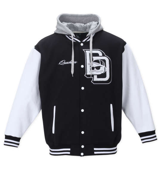 B ONE SOUL 大きいサイズ DUCK DUDEスウェットスタジアムジャケット b