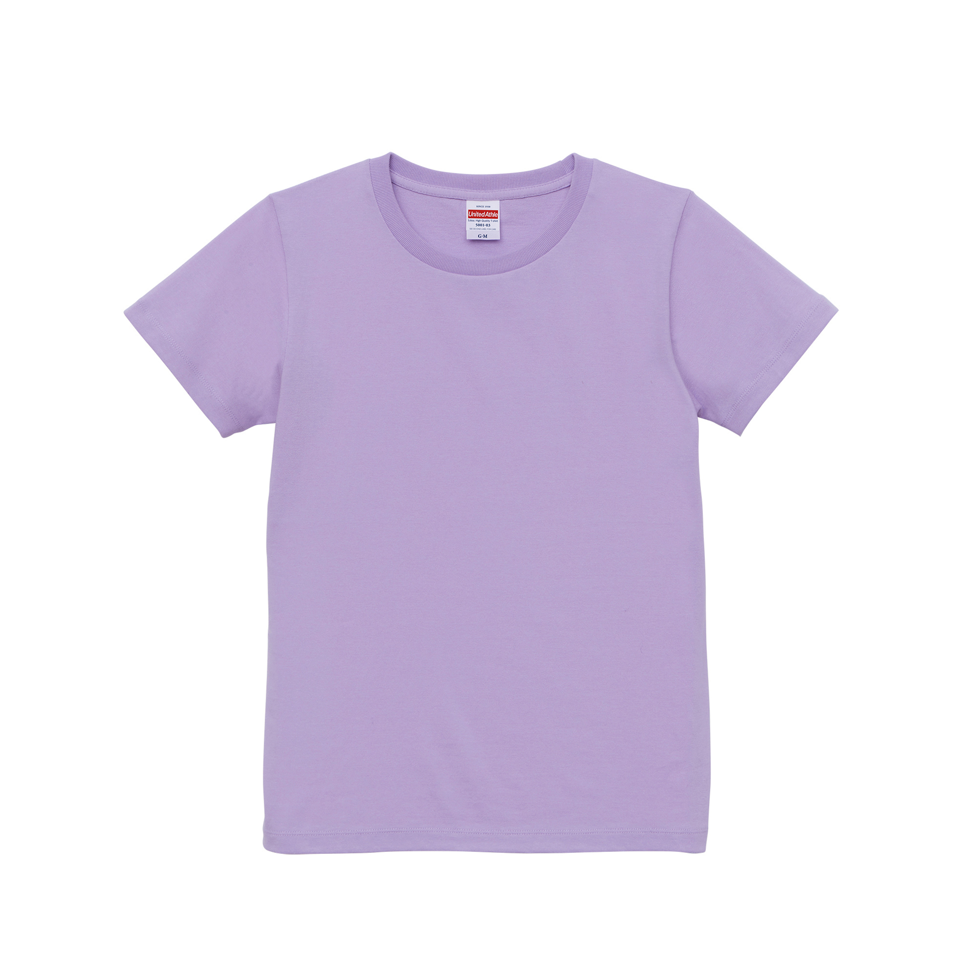 Tシャツ レディース 半袖 綿100% 名入れ ネーム刺繍 カジュアル 5.6オンス United Athle ユナイテッドアスレ 500103 | United Athle | 04
