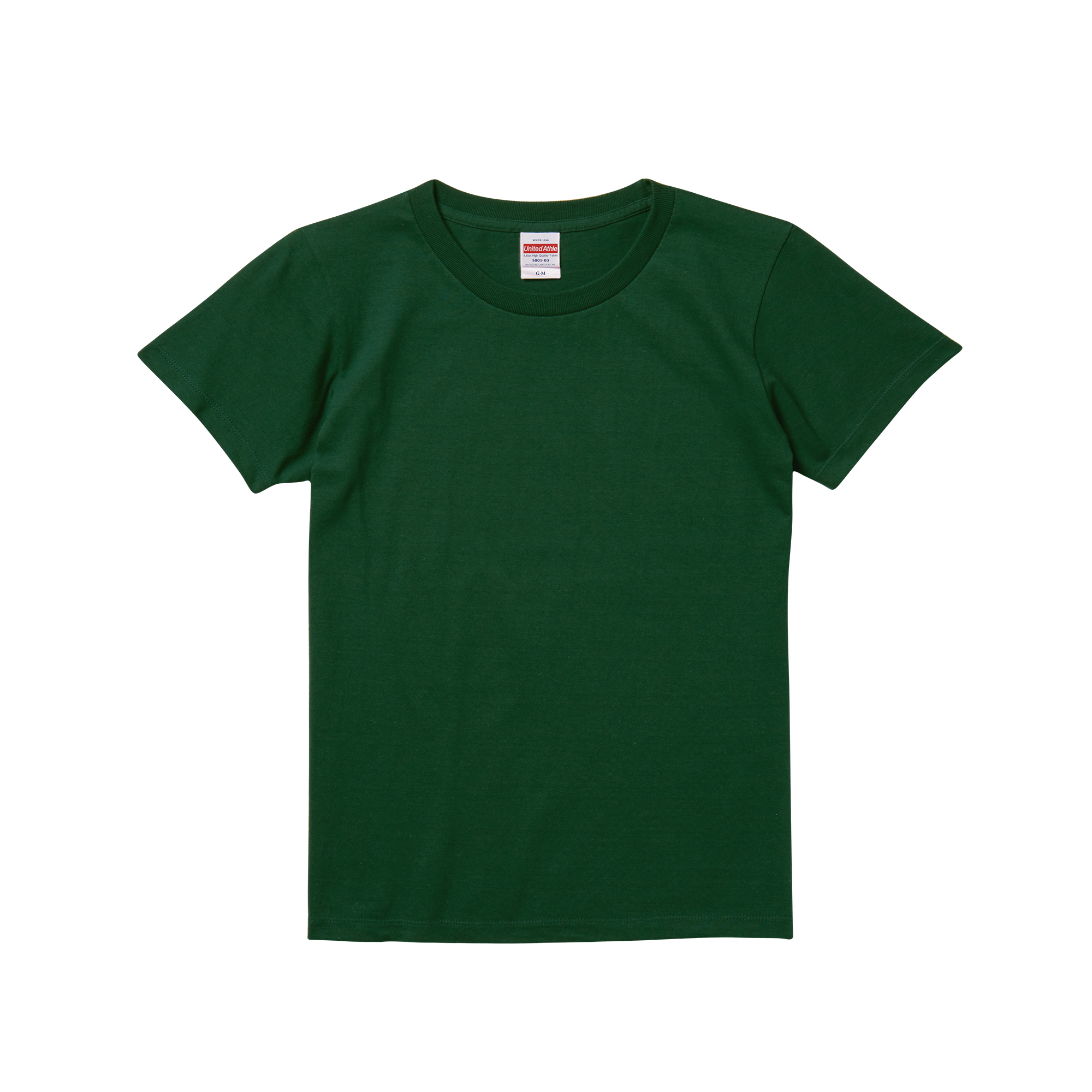 Tシャツ レディース 半袖 綿100% 名入れ ネーム刺繍 カジュアル 5.6オンス United Athle ユナイテッドアスレ 500103 | United Athle | 06
