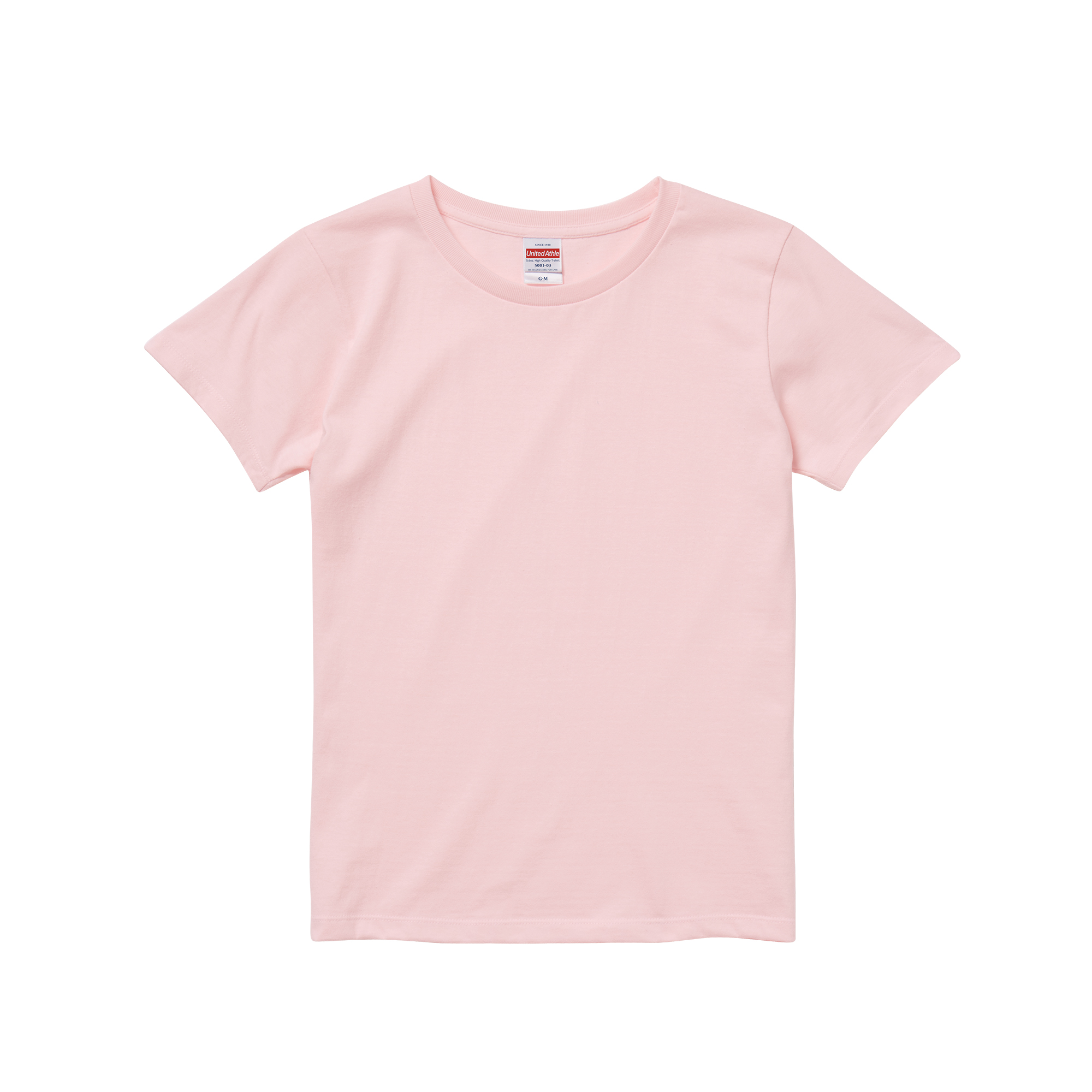 Tシャツ レディース 半袖 綿100% 名入れ ネーム刺繍 カジュアル 5.6オンス United Athle ユナイテッドアスレ 500103 | United Athle | 13