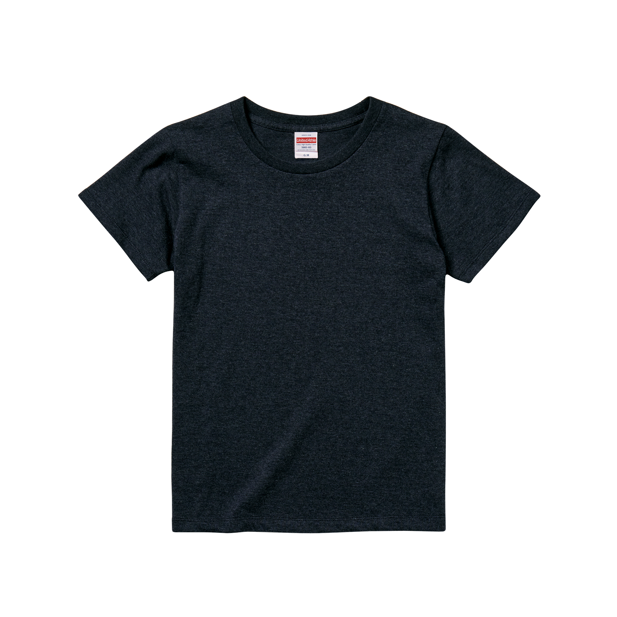 Tシャツ レディース 半袖 綿100% 名入れ ネーム刺繍 カジュアル 5.6オンス United Athle ユナイテッドアスレ 500103 | United Athle | 14