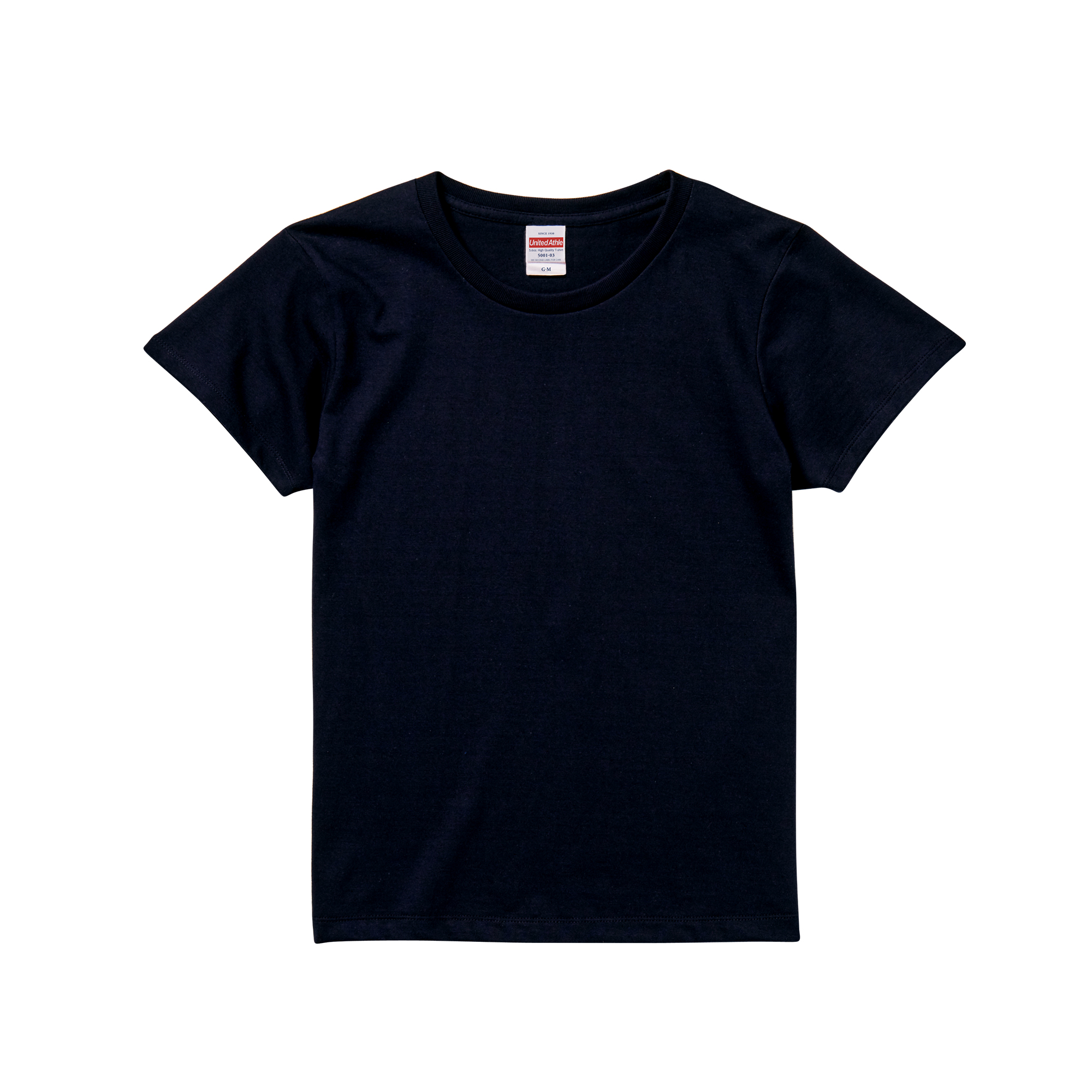 Tシャツ レディース 半袖 綿100% 名入れ ネーム刺繍 カジュアル 5.6オンス United Athle ユナイテッドアスレ 500103 | United Athle | 15