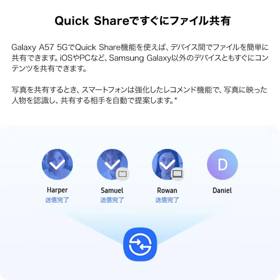 Galaxy A 【Samsung公式】Galaxy A57 5G 128GB Awesome Intelligence