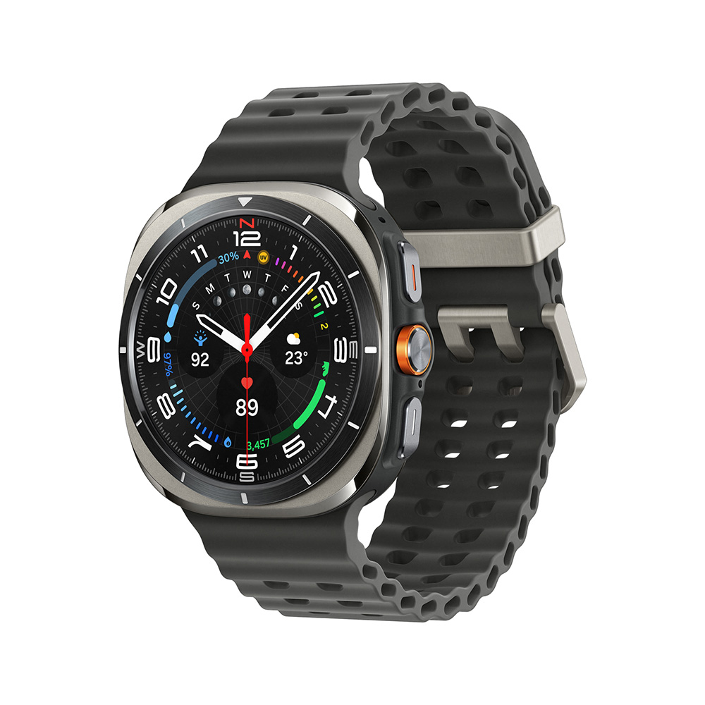 【Samsung公式】Samsung Galaxy Watch Ultra（2025）チタニウム スマートウォッチ 本体 Felica対応 IP68 Bluetooth GPS搭載 通話機能の画像