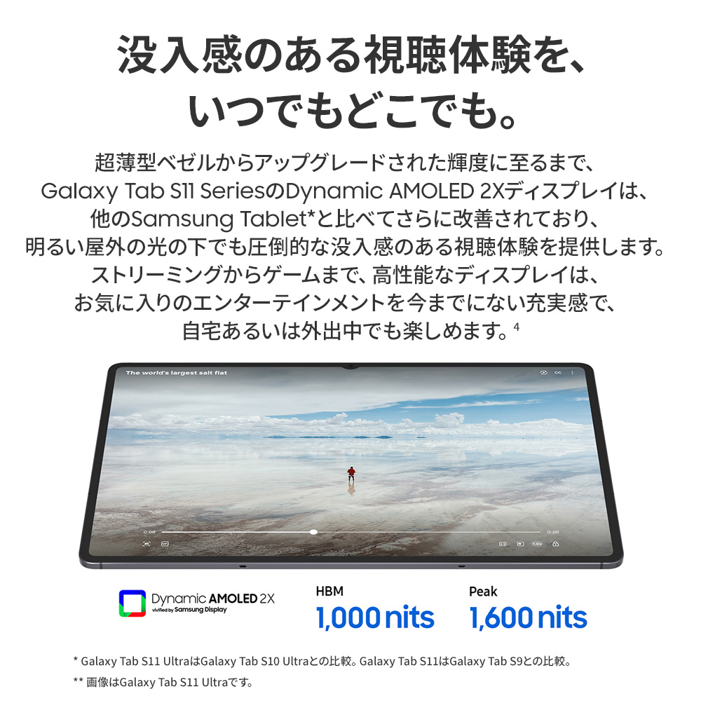Galaxy Tab 【Samsung公式】Samsung S11 Ultra 256GB AI対応