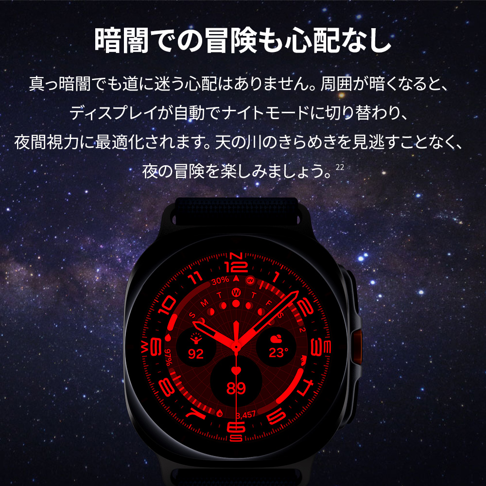 【Samsung公式】Samsung Galaxy Watch Ultra（2025）チタニウム スマートウォッチ 本体 Felica対応 IP68 Bluetooth GPS搭載 通話機能の画像