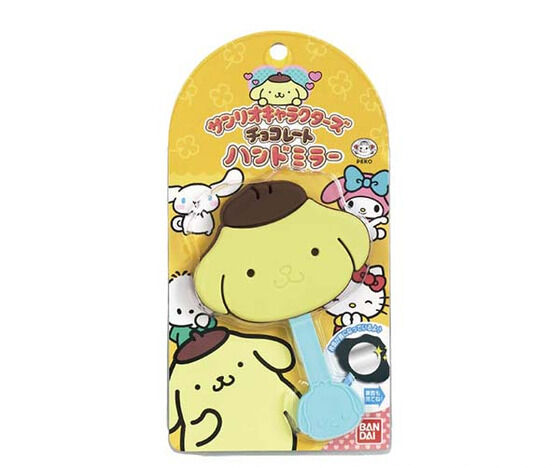 サンリオキャラクターズ　チョコレートハンドミラー　全6種 サンリオキャラクターズチョコレート ハンドミラー│ライフ