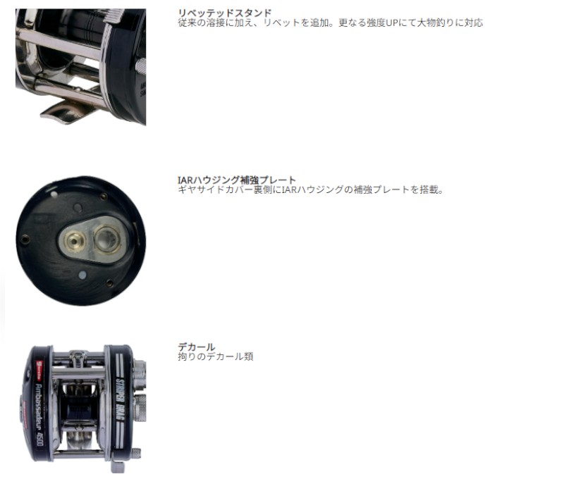 Amazon.com : AbuGarcia Ambassadeur 4500C Factory Tune Black