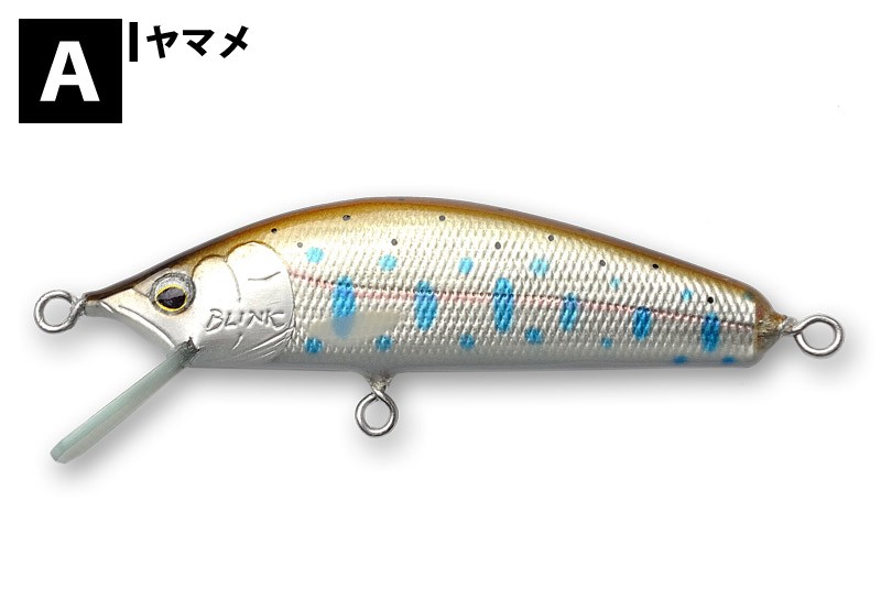 チップミノー50Fバルサ エリアショップオリジナル スイミングフック