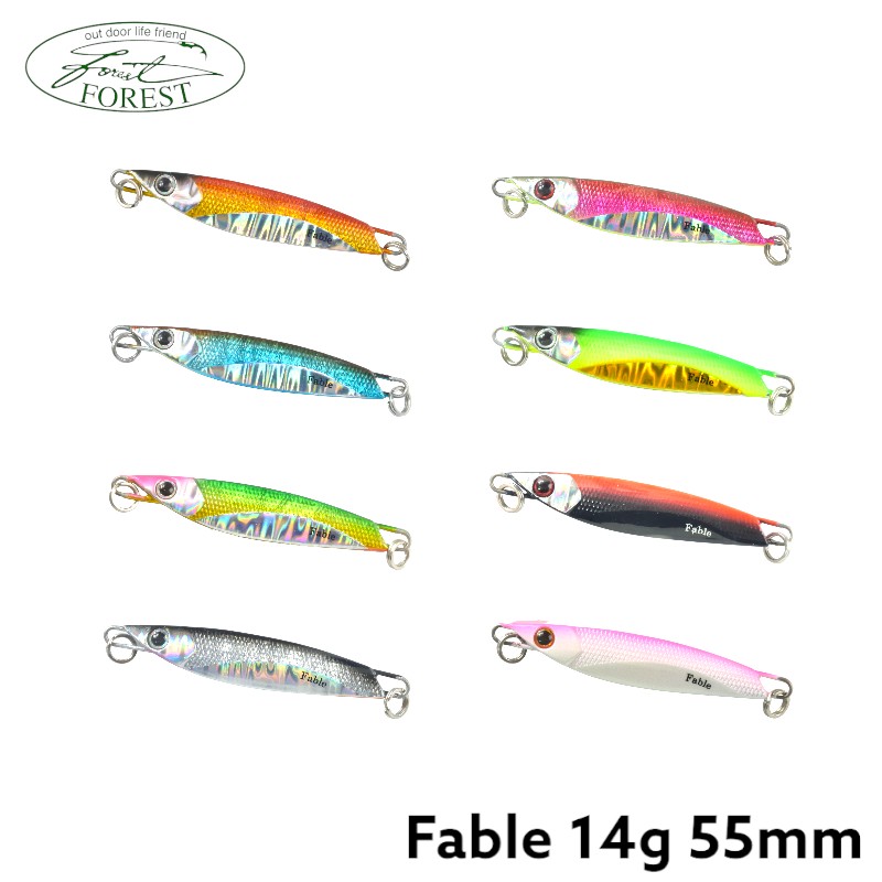 フォレスト Fable ファブル 14g 55mm トラウト専用ジグ : サムライ