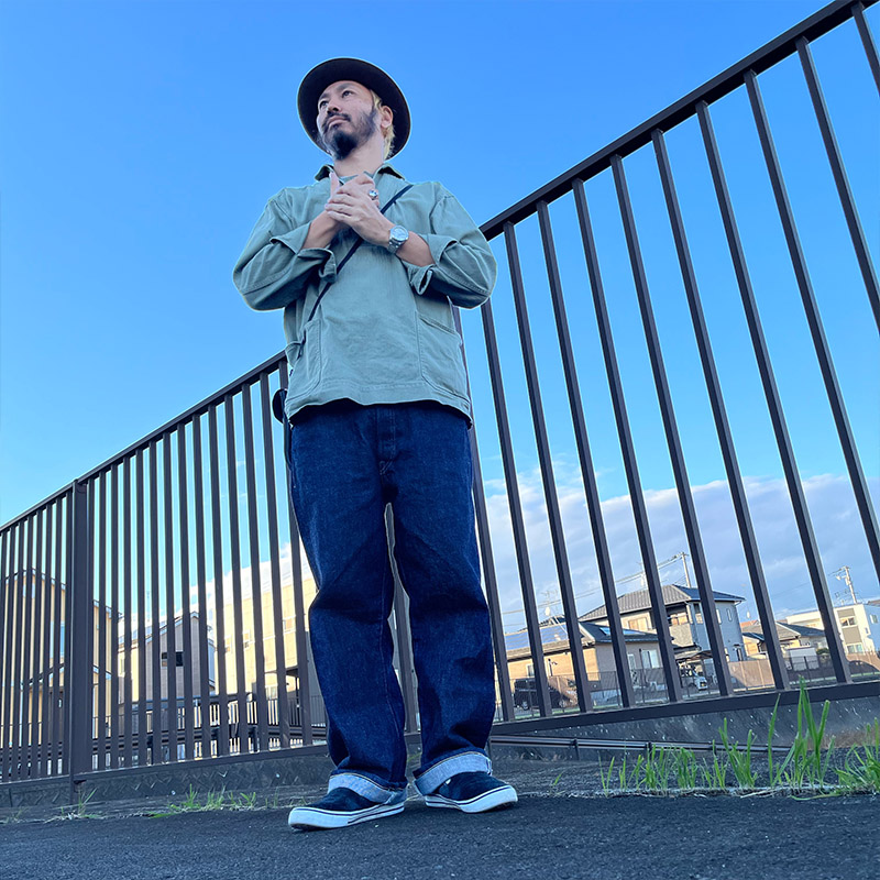 フルカウント 0105W 13.7oz ルーズストレート ワンウォッシュの画像