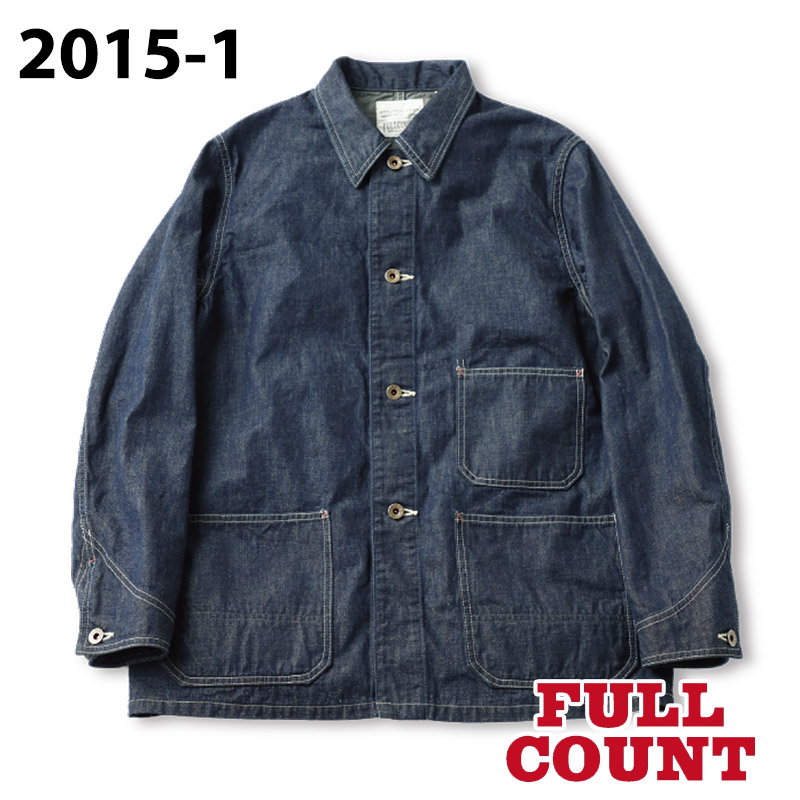 FULLCOUNT（フルカウント） 2015-1 Denim Chore Jacket デニム チョア