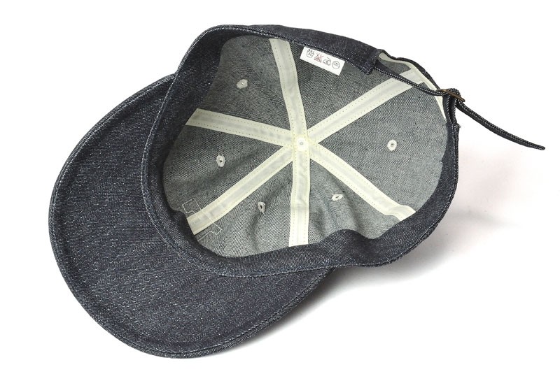 FULLCOUNT（フルカウント） 6843 6PANEL DENIM BASEBALL CAP