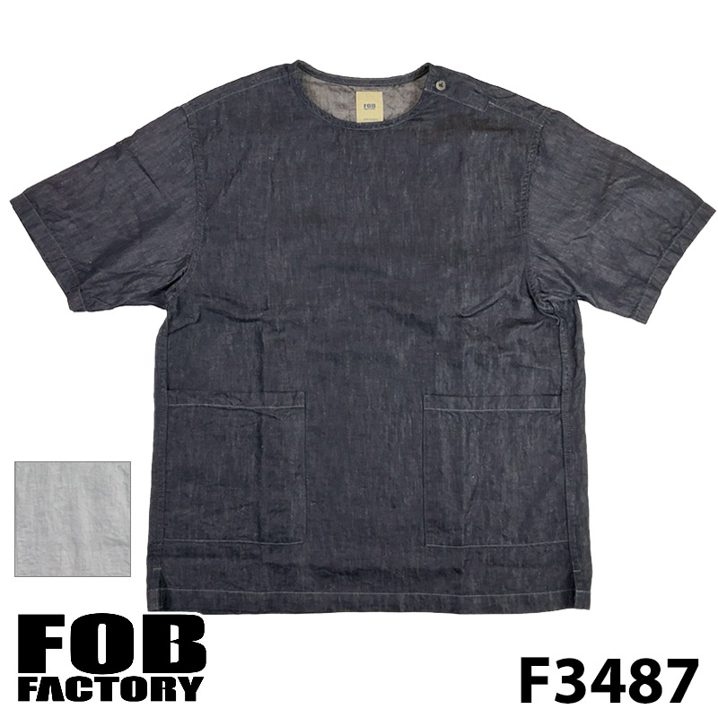 エフオービーファクトリー F3478 ATELIER T-SHIRT アトリエ Tシャツ｜samuraicraft