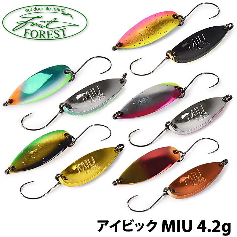 フォレスト MIU ネイティブ 4.2g アイビックカラー : サムライ