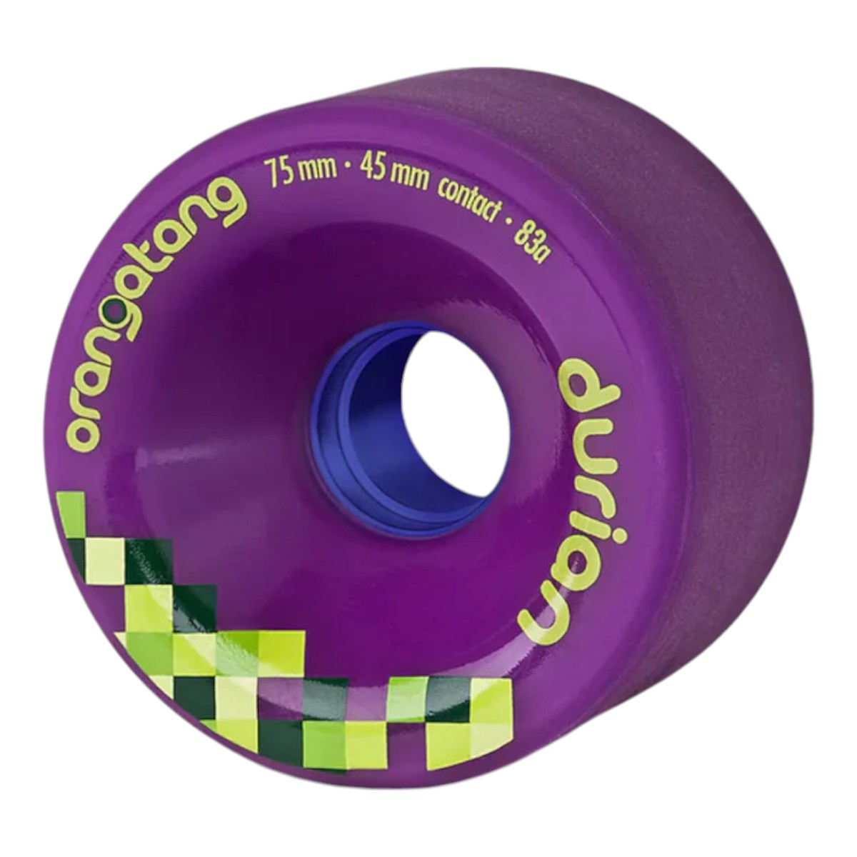 新品未使用 オランガタン ドリアン 75mm ウィール 紫 ローデッド ウィール オランガタン ORANGATANG DURIAN 75mm