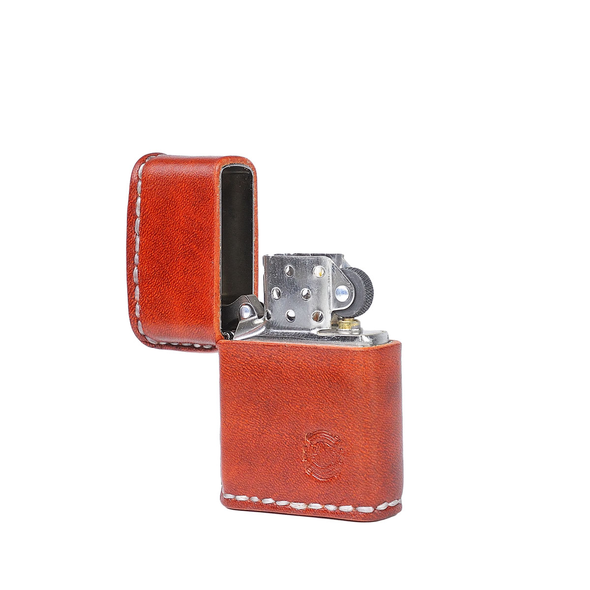 オイルライター 革巻きジッポ ZIPPO ルガトショルダーの画像