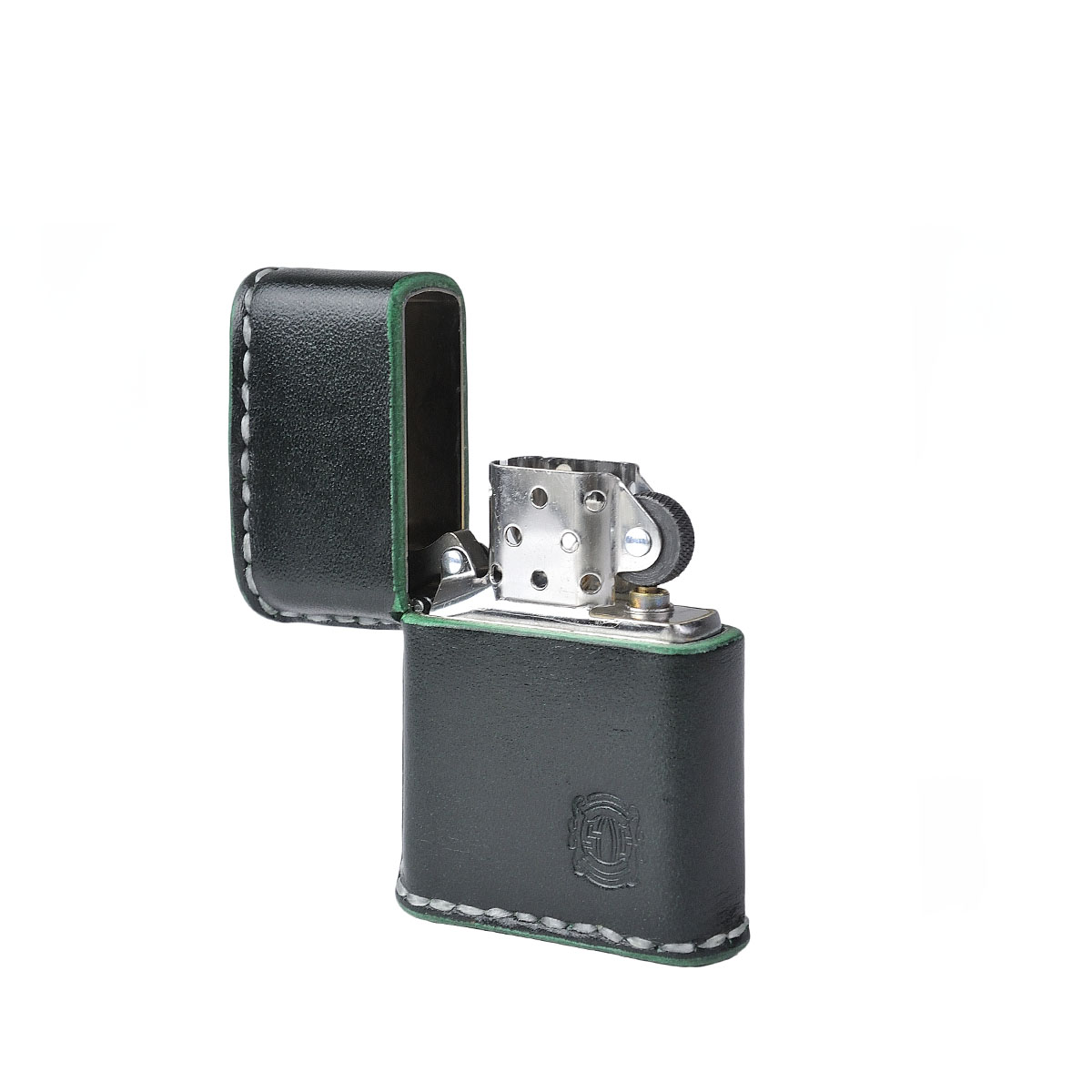 オイルライター 革巻きジッポ ZIPPO ルガトショルダーの画像