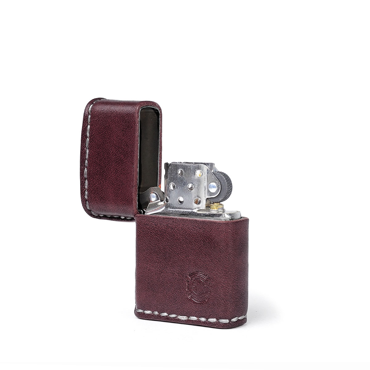 オイルライター 革巻きジッポ ZIPPO ルガトショルダーの画像