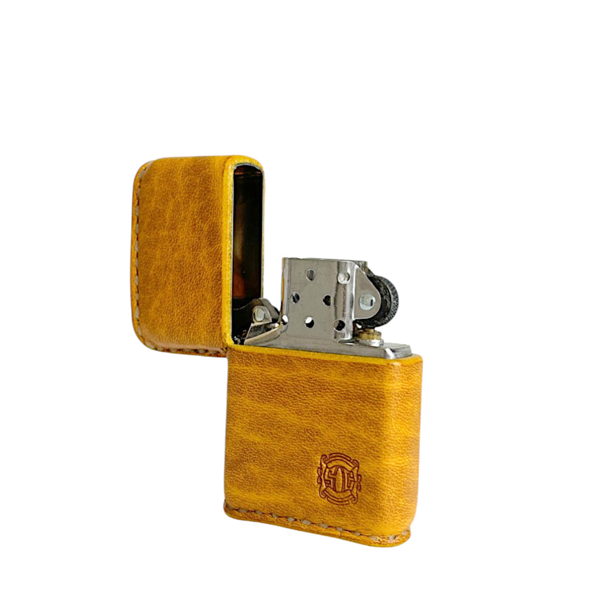 オイルライター 革巻きジッポ ZIPPO ルガトショルダーの画像