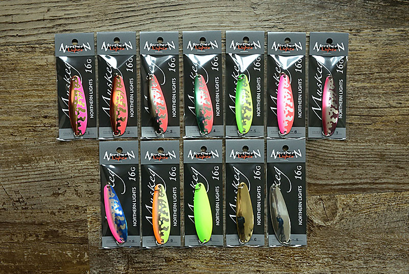 ノーザンライツ マスケグ 16g スプーン : サムライクラフト ヤフー
