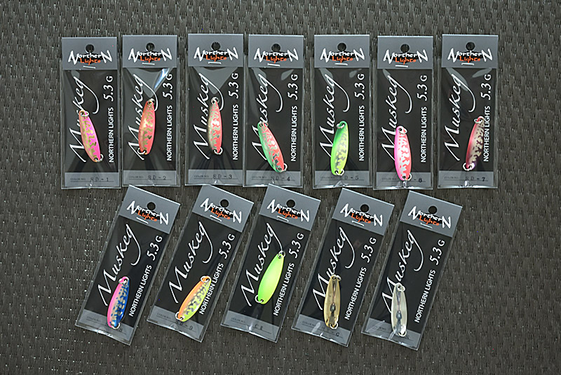 NORTHERN LIGHTS多数　サクラマス　スプーン　セット ノーザンライツ マスケグ 5.3g スプーン : サムライクラフト ヤフー