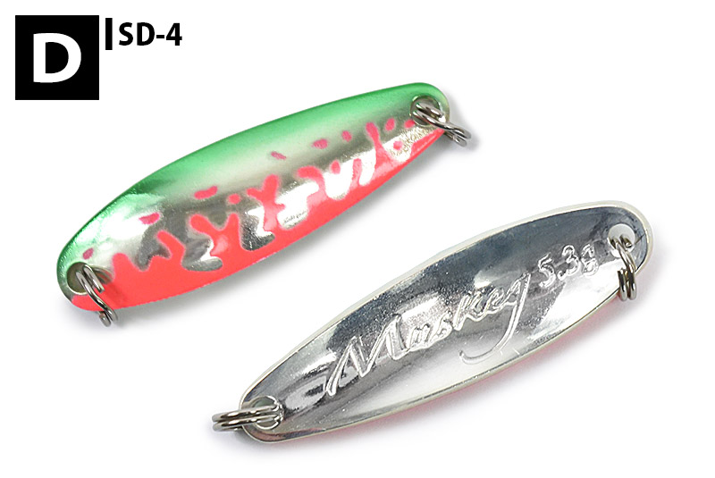 ノーザンライツ マスケグ 5.3g スプーン : サムライクラフト ヤフー