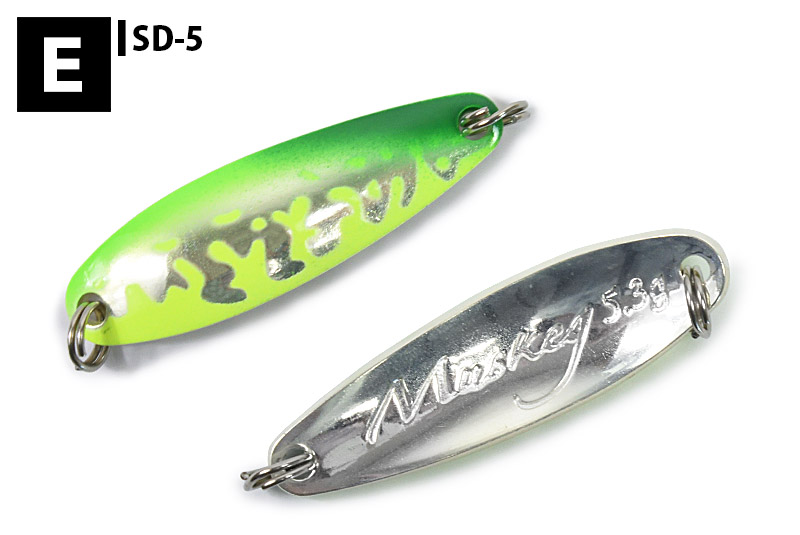 ノーザンライツ マスケグ 5.3g スプーン : サムライクラフト ヤフー