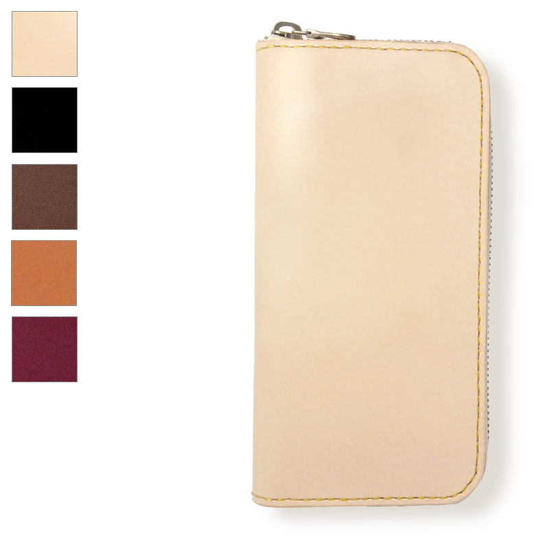 サムライクラフト　ロングウォレット　ラウンドファスナー ラウンドファスナーロングウォレット タイプ1 サドルベーシック