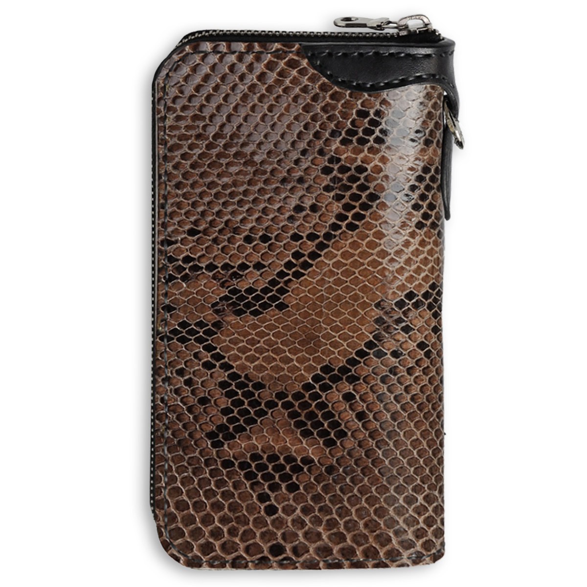 ラウンドファスナーロングウォレット タイプ1 ダイヤモンドパイソン |  | 02