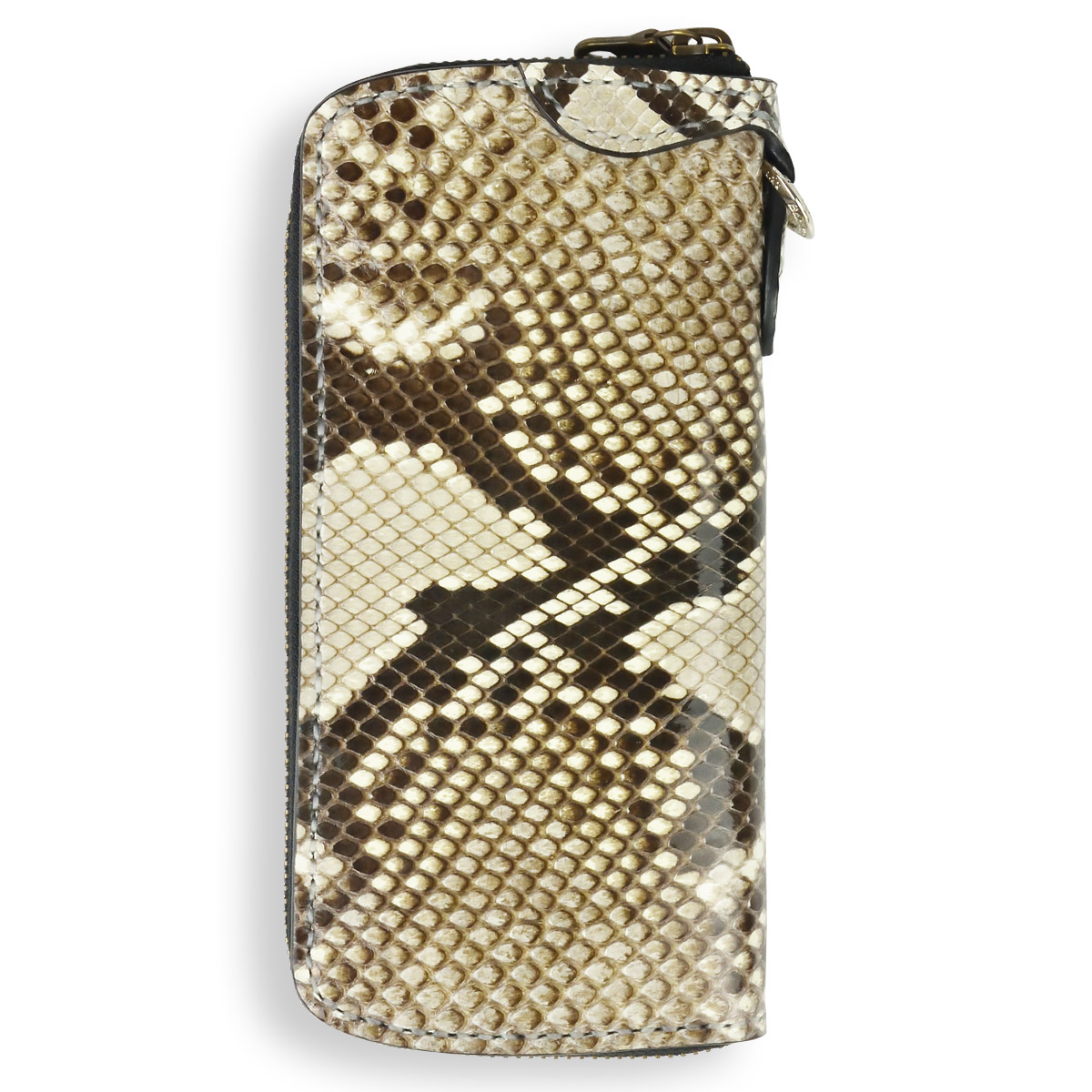 ラウンドファスナーロングウォレット タイプ2 ダイヤモンドパイソン |  | 01
