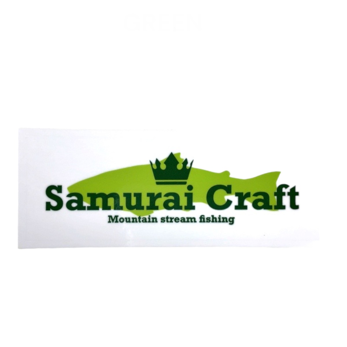 ロゴステッカー Samurai Craft Mountain Stream Fishing｜samuraicraft｜04