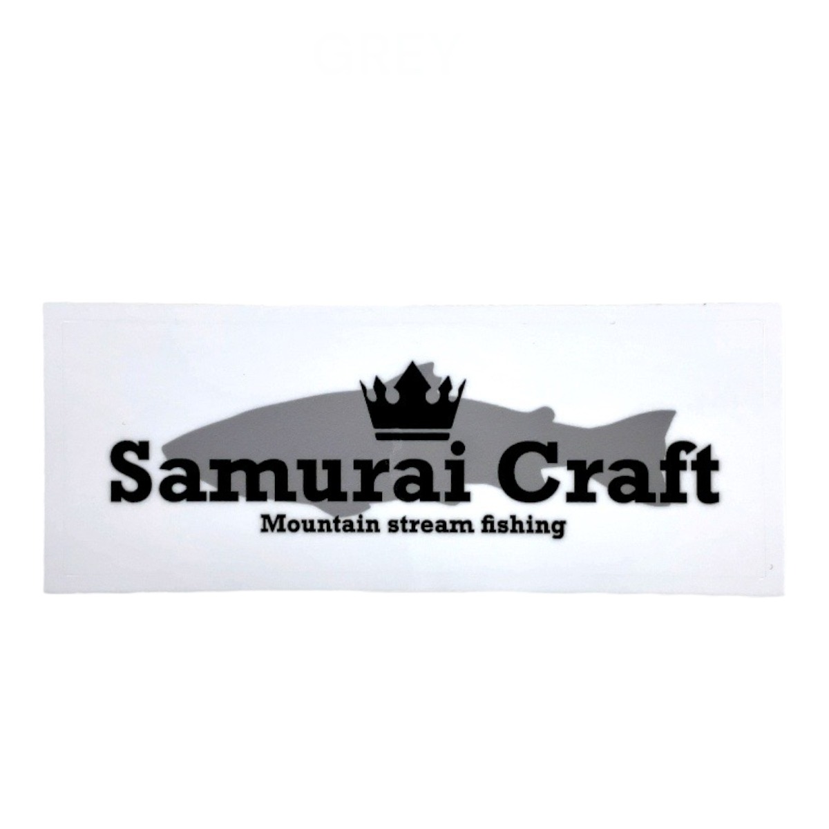 ロゴステッカー Samurai Craft Mountain Stream Fishing｜samuraicraft｜06
