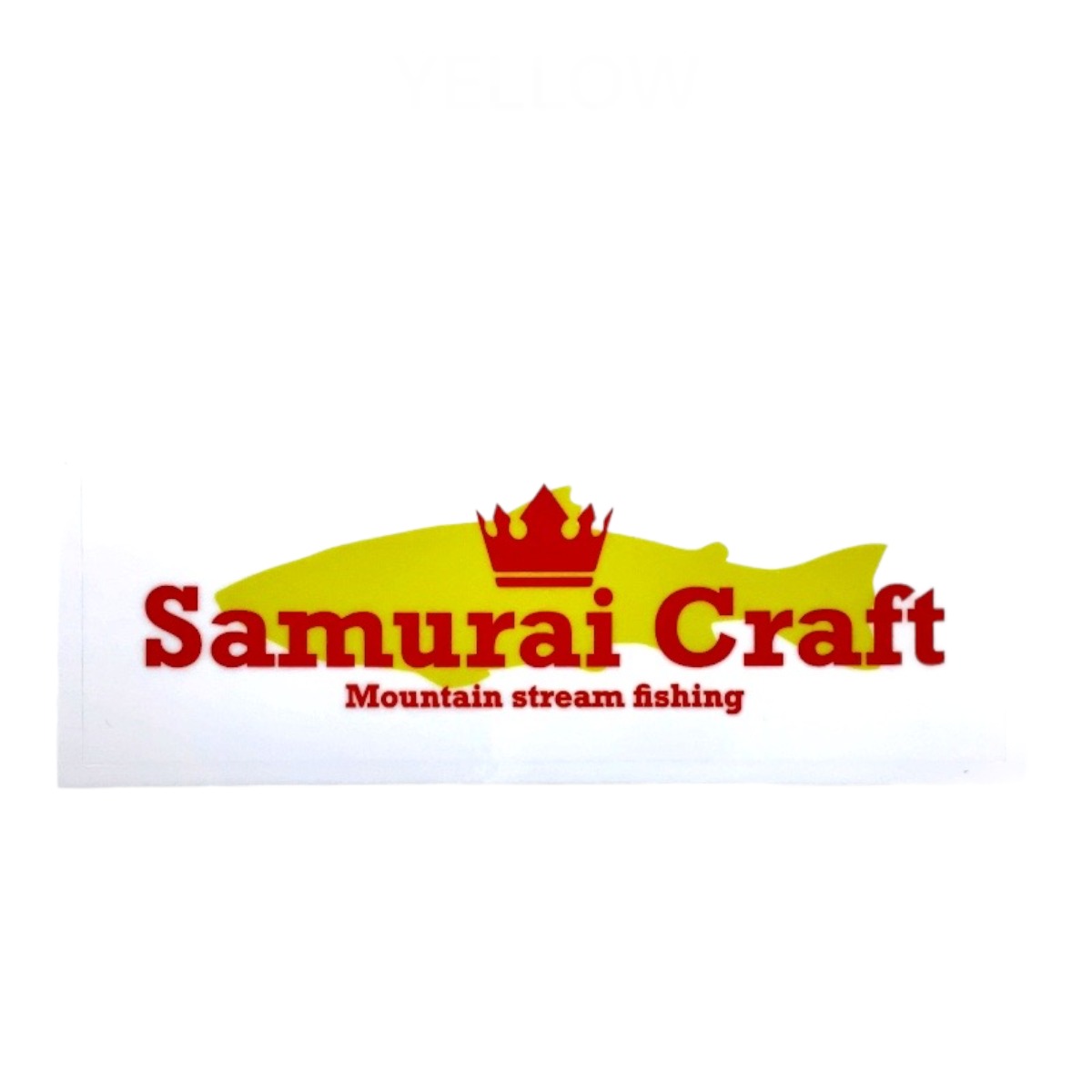 ロゴステッカー Samurai Craft Mountain Stream Fishing｜samuraicraft｜03