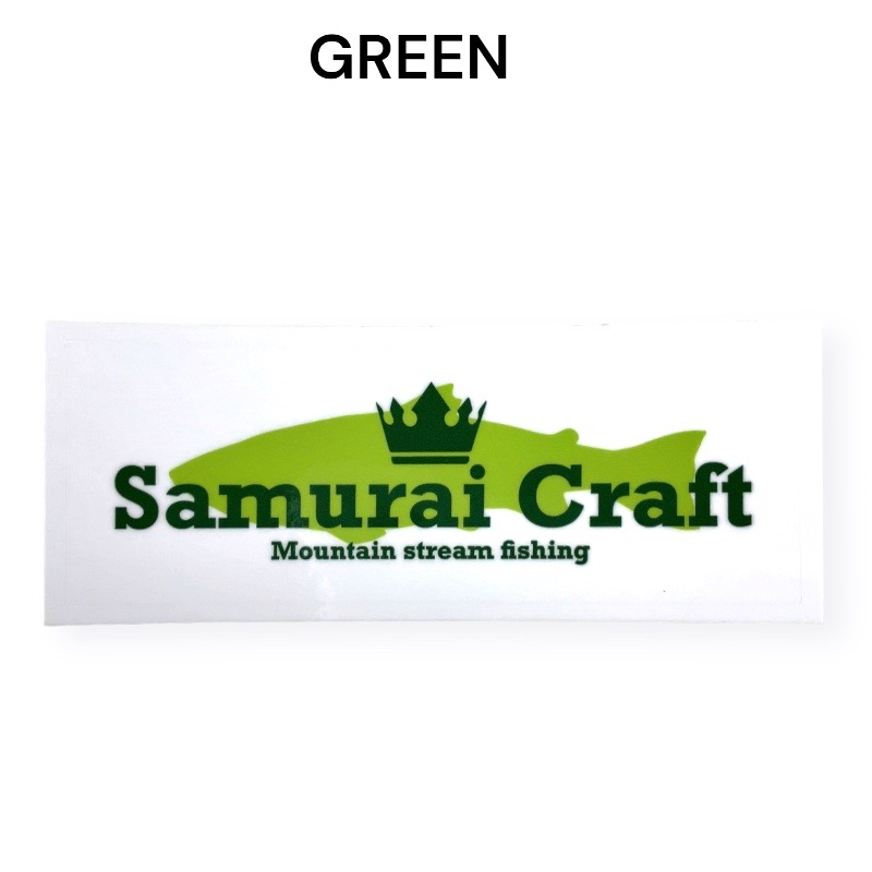 ロゴステッカー Samurai Craft Mountain Stream Fishing｜samuraicraft｜09