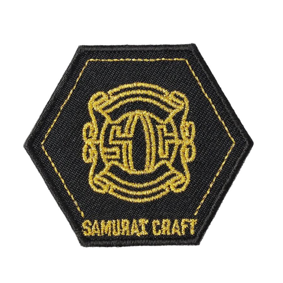 ロゴワッペン サムライクラフト 六角形｜samuraicraft｜02