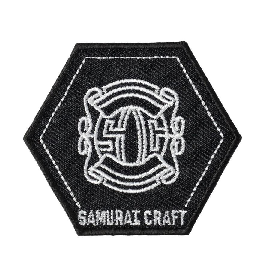 ロゴワッペン サムライクラフト 六角形｜samuraicraft｜03