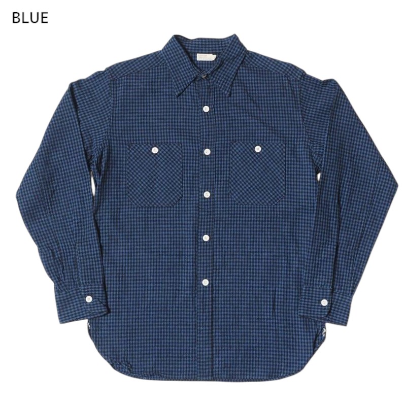 WAREHOUSE（ウエアハウス） Lot 3055 ロングスリーブ チェック ワーク