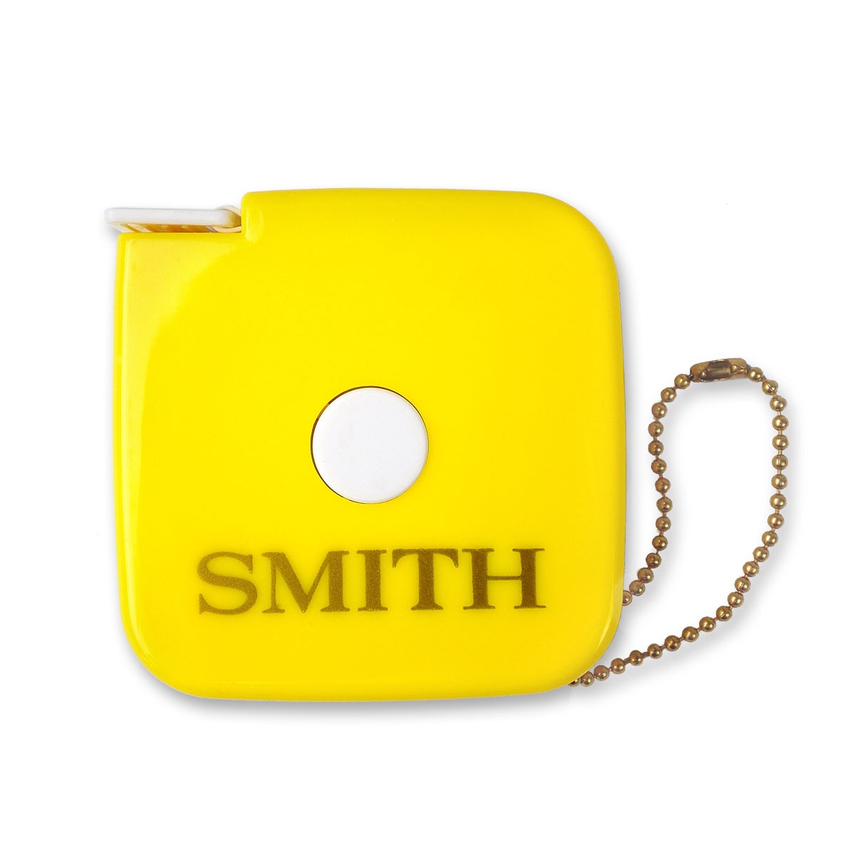 有名なブランド スミス SMITH LTD メジャー スミスメジャー 長さ150cm×幅12mm ライトイエロー