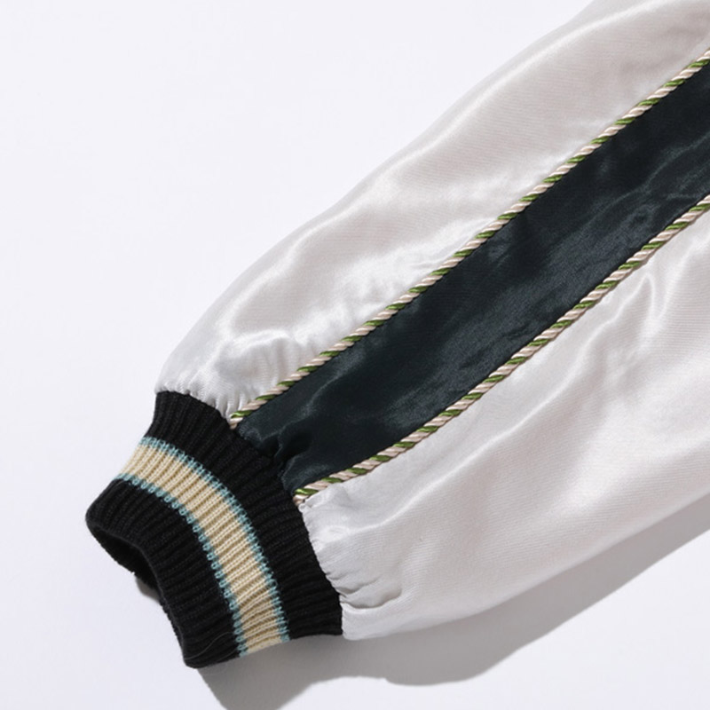 テーラー東洋 スーベニアジャケット スカジャン Lot No. TT15173-119 / Early 1950s Style Acetate Souvenir Jacket “EAGLE” × “BLACK DRAGON”｜samuraicraft｜09